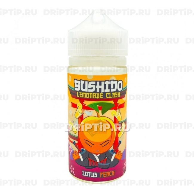 Жидкость Bushido Lemonade Clash - Lotus Peach 
