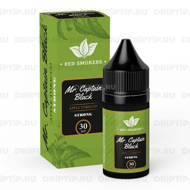 Жидкость Mr. Captain Black Salt - Apple Tobacco 