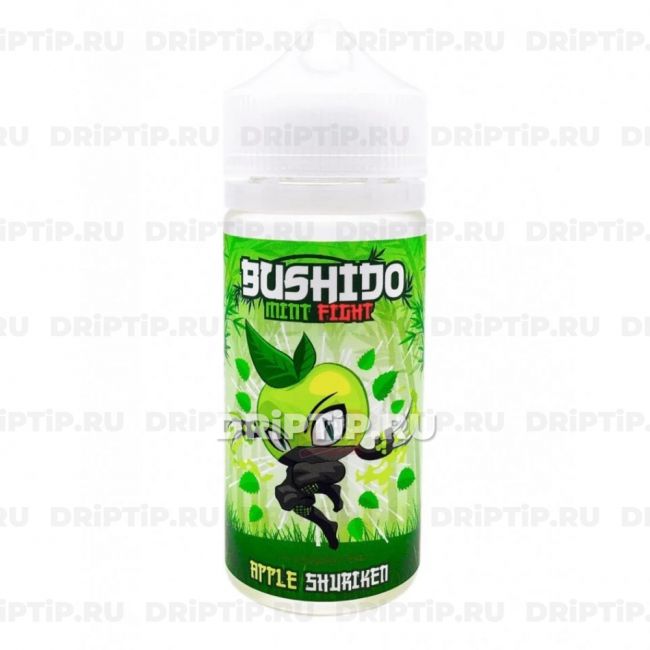 Жидкость Bushido Mint Fight - Apple Shuriken 