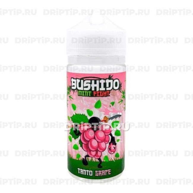 Жидкость Bushido Mint Fight - Tanto Grape 