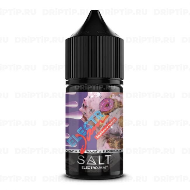 Жидкость Electro Jam Salt - Blueberry Donut 