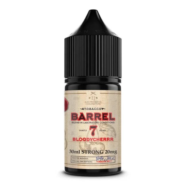Жидкость ElectroJam Tobacco Barrel Salt - Bloodycherrr 7 
