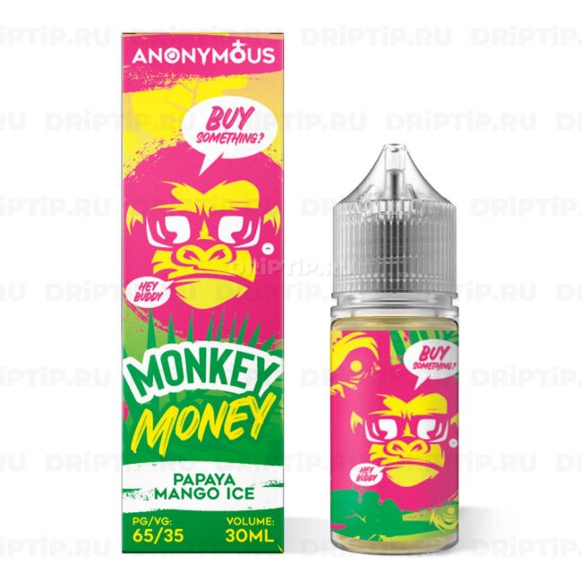 Жидкость Anonymous Salt - Monkey Money 