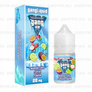 Gang Ice Salt - Маракуйя Личи Лайм Gang Ice Salt - Маракуйя Личи Лайм