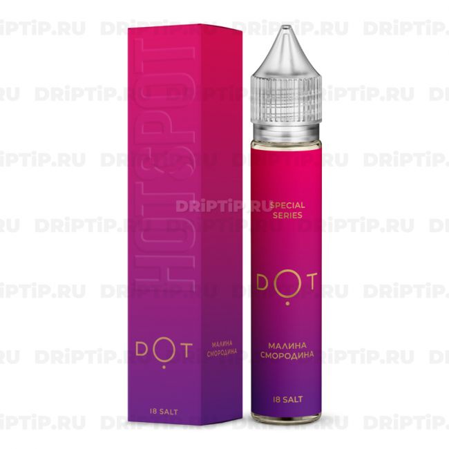 Жидкость HotSpot Dot Salt - Малина Смородина 