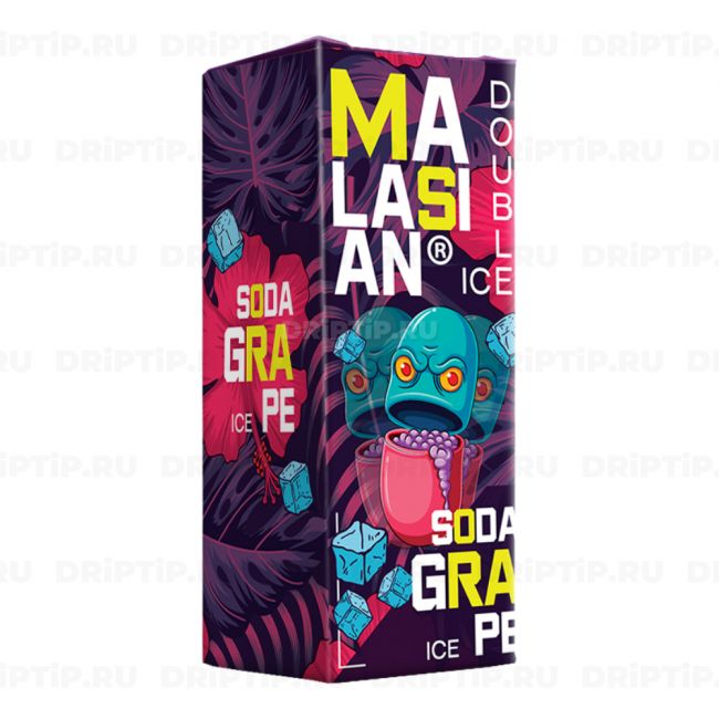 Жидкость Blast Malaysian Double Ice Salt - Ice Soda Grape 