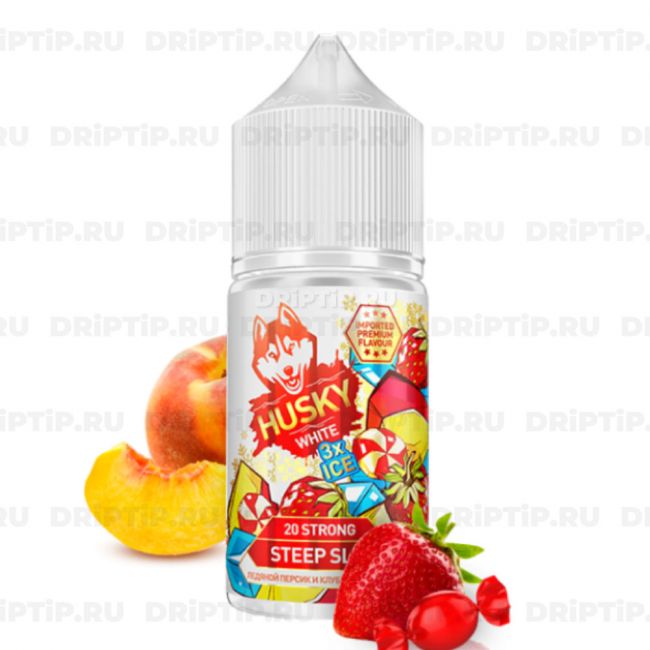 Жидкость Husky Import White 3xICE Salt - Steep Slope 