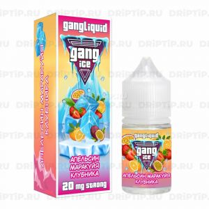 Gang Ice Salt - Апельсин Маракуйя Клубника Gang Ice Salt - Апельсин Маракуйя Клубника