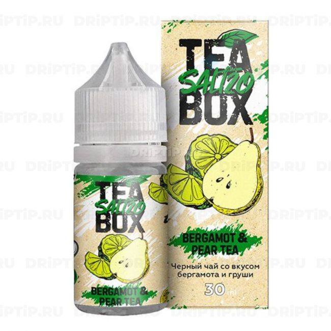 Жидкость Tea Box Salt - Bergamot & Pear Tea 