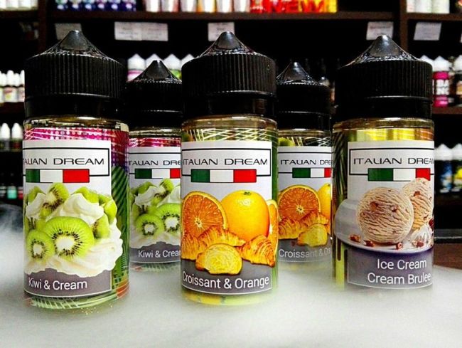 ITALIAN DREAM Ice Cream Cream Brulee 0mg 100ml