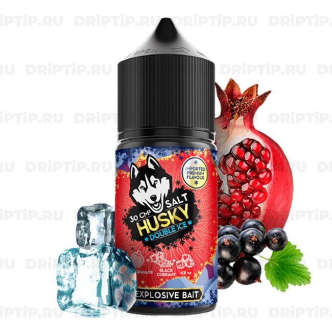 Жидкость Husky Import Double Ice Salt - Explosive Bite 