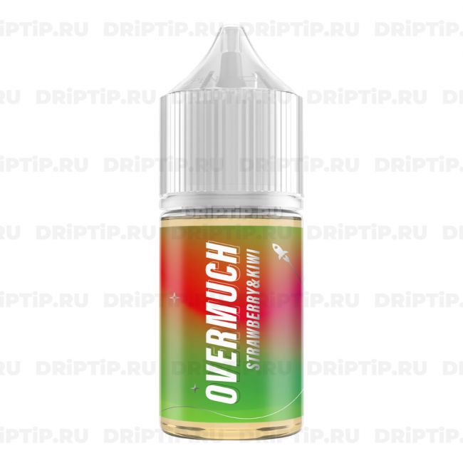 Жидкость Overmuch Salt - Strawberry and Kiwi 