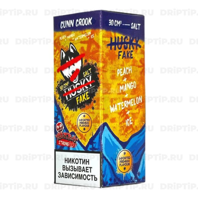 Жидкость Husky Import Fake Salt - Cunn Crook 