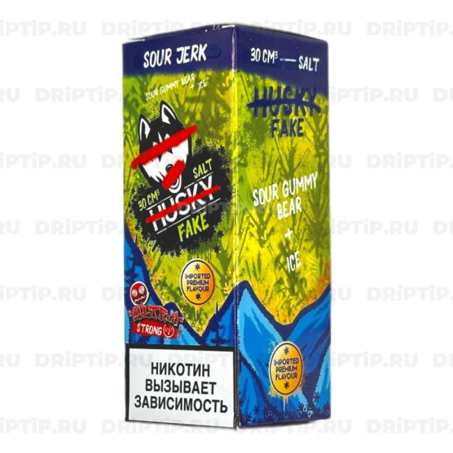 Жидкость Husky Import Fake Salt - Sour Jerk 