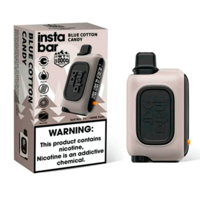 InstaBar WT 15000 - Blue Cotton Candy