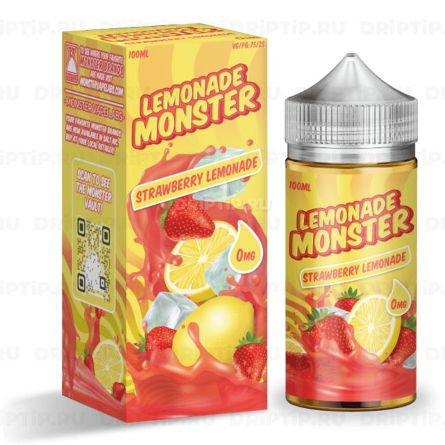 Жидкость Lemonade Monster - Strawberry Lemonade 