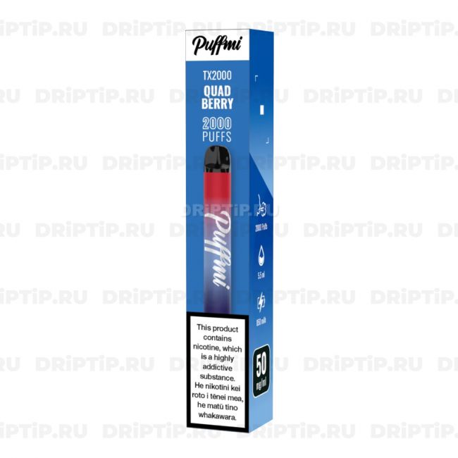 PuffMi TX2000 - Quad Berry