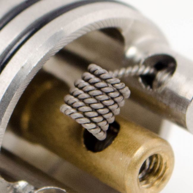 Twisted coil