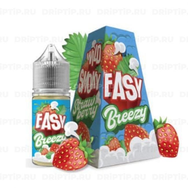 Жидкость Easy Breezy Salt - Wild Smoky Strawberry 