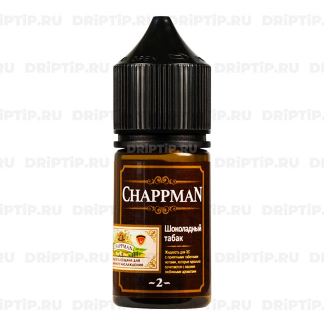 Жидкость Chappman Salt - Шоколадный табак 