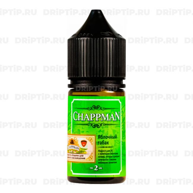 Жидкость Chappman Salt - Яблочный табак 