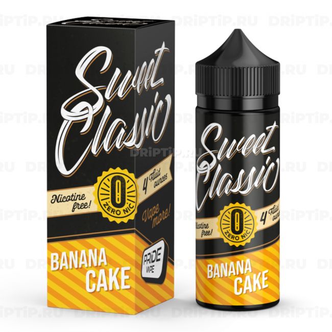 Жидкость Banana Cake - Sweet Classic 