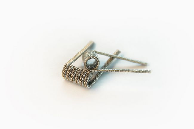 Staggered Fused Clapton Coil