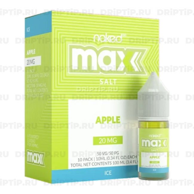 Naked 100 Max Salt - Ice Apple