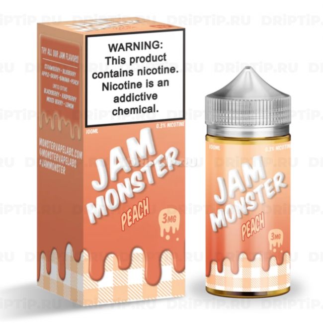 Жидкость Jam Monster - Peach 