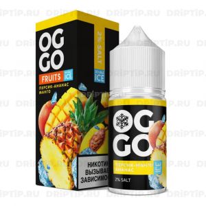 Oggo Fruits Ice Salt - Персик Ананас Манго Oggo Fruits Ice Salt - Персик Ананас Манго