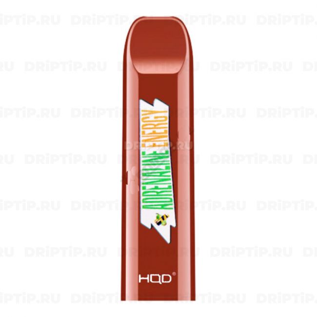 Одноразовая электронная сигарета HQD Cuvie - Яблоко киви энергетик