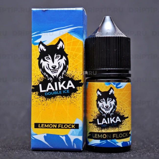 Жидкость Laika Salt - Lemon Flock 