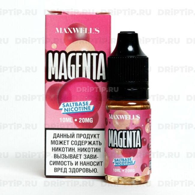 Жидкость Maxwells Salt - Magenta 10ml 