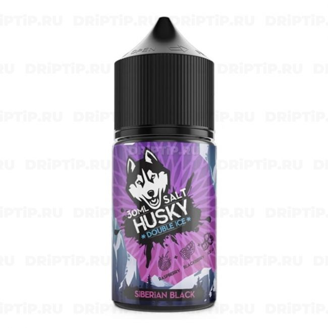 Жидкость Husky Double Ice Salt - Siberian Black 