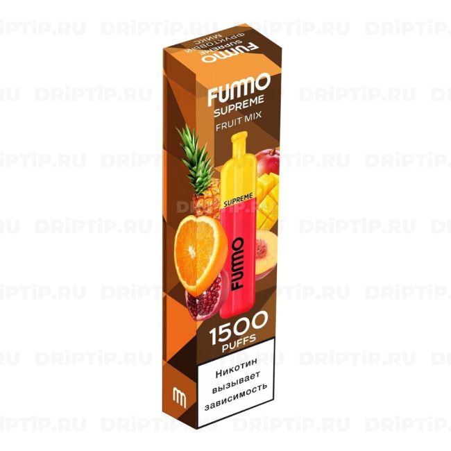 Fummo Supreme 1500 Затяжек - Фруктовый Микс