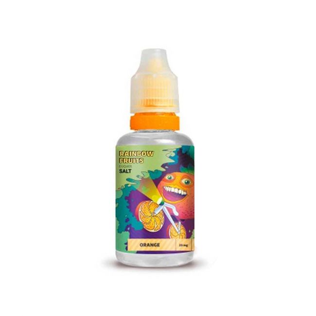 Жидкость Rainbow Fruits Salt - Orange 