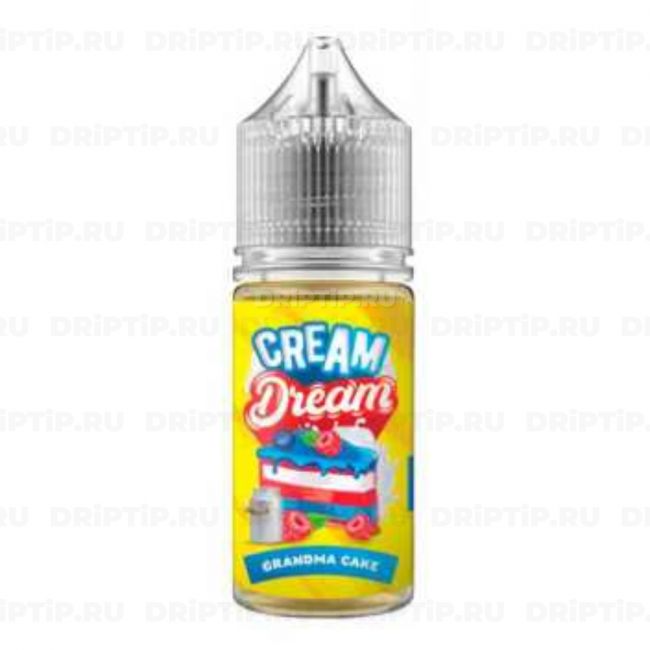 Жидкость Cream Dream Salt - Grandma Christmas Cake 